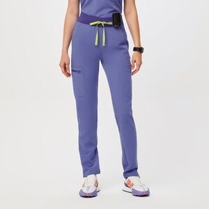 New with tag Figs Blueberry High Waisted Yola Skinny Scrub Pant S